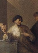 Salvator Rosa Lies oil painting artist